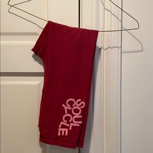 Soul Cycle x Lululemon leggings